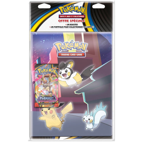 Portfolio Pokémon 180 cartes et booster ME02