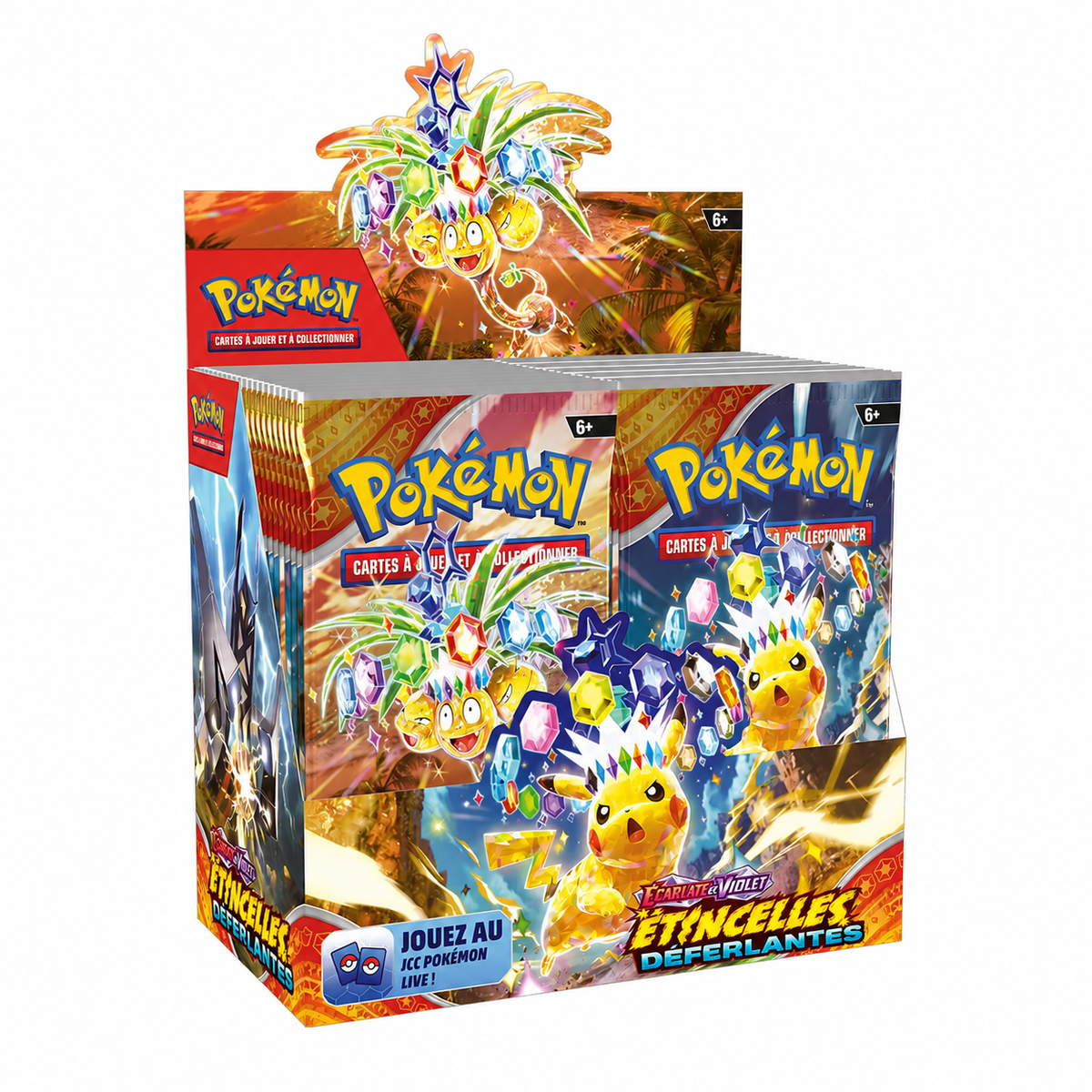 Display Pokémon EV08 Étincelles Déferlantes 36 boosters français