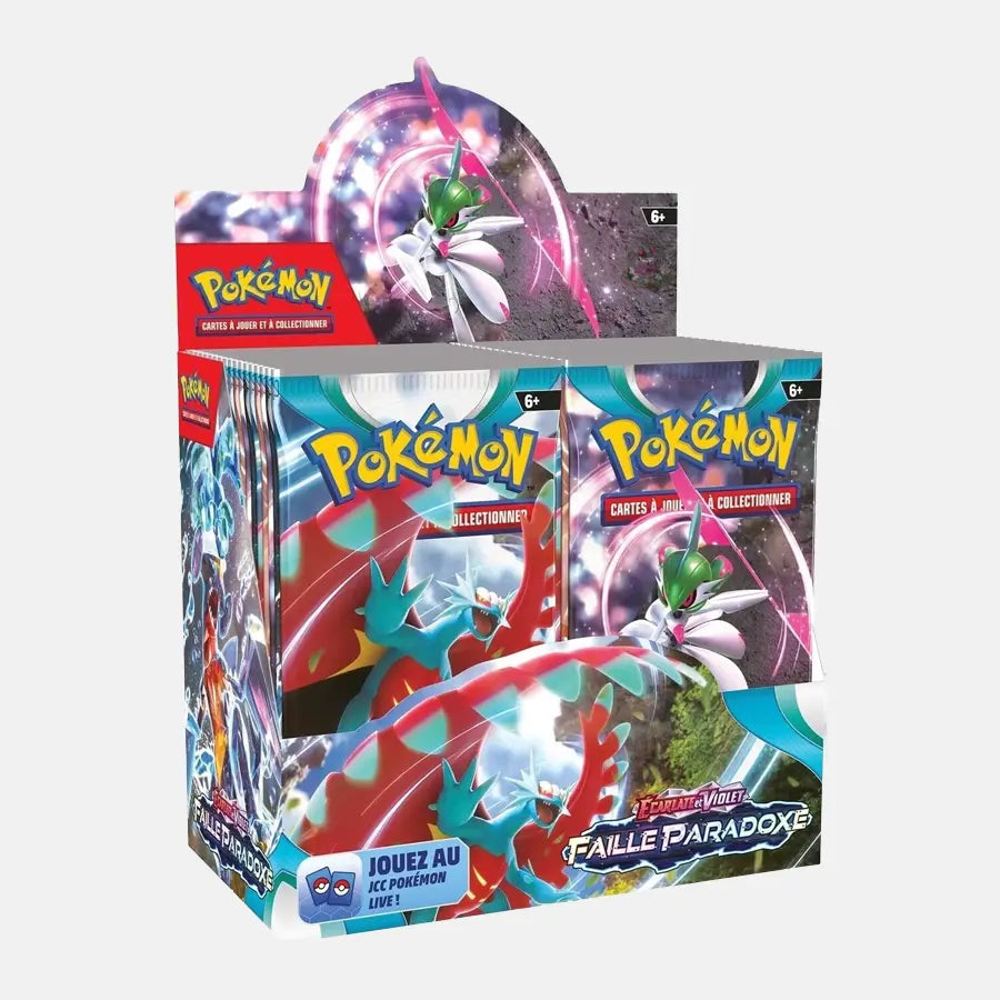 Display Pokémon EV4 Faille Paradoxe français
