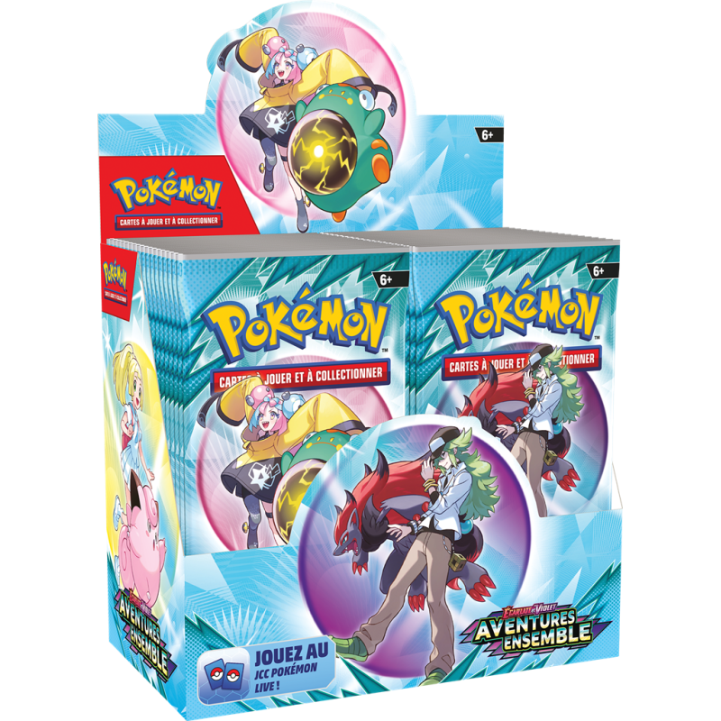 Display Pokémon Aventures Ensemble EV9 français