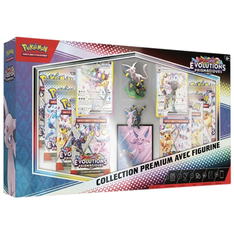 Coffret Premium Figurine EV8.5 Évolutions Prismatiques Mentali Noctali