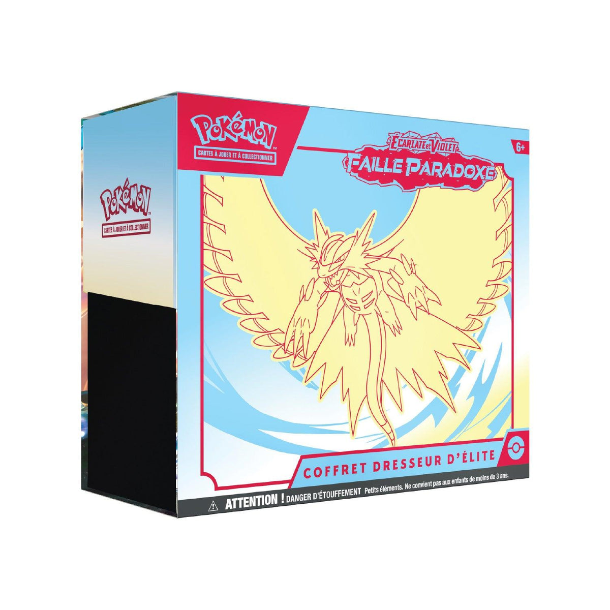 Coffret Dresseur d'Elite Pokemon Faille Paradoxe EV4 Rugit-Lune français