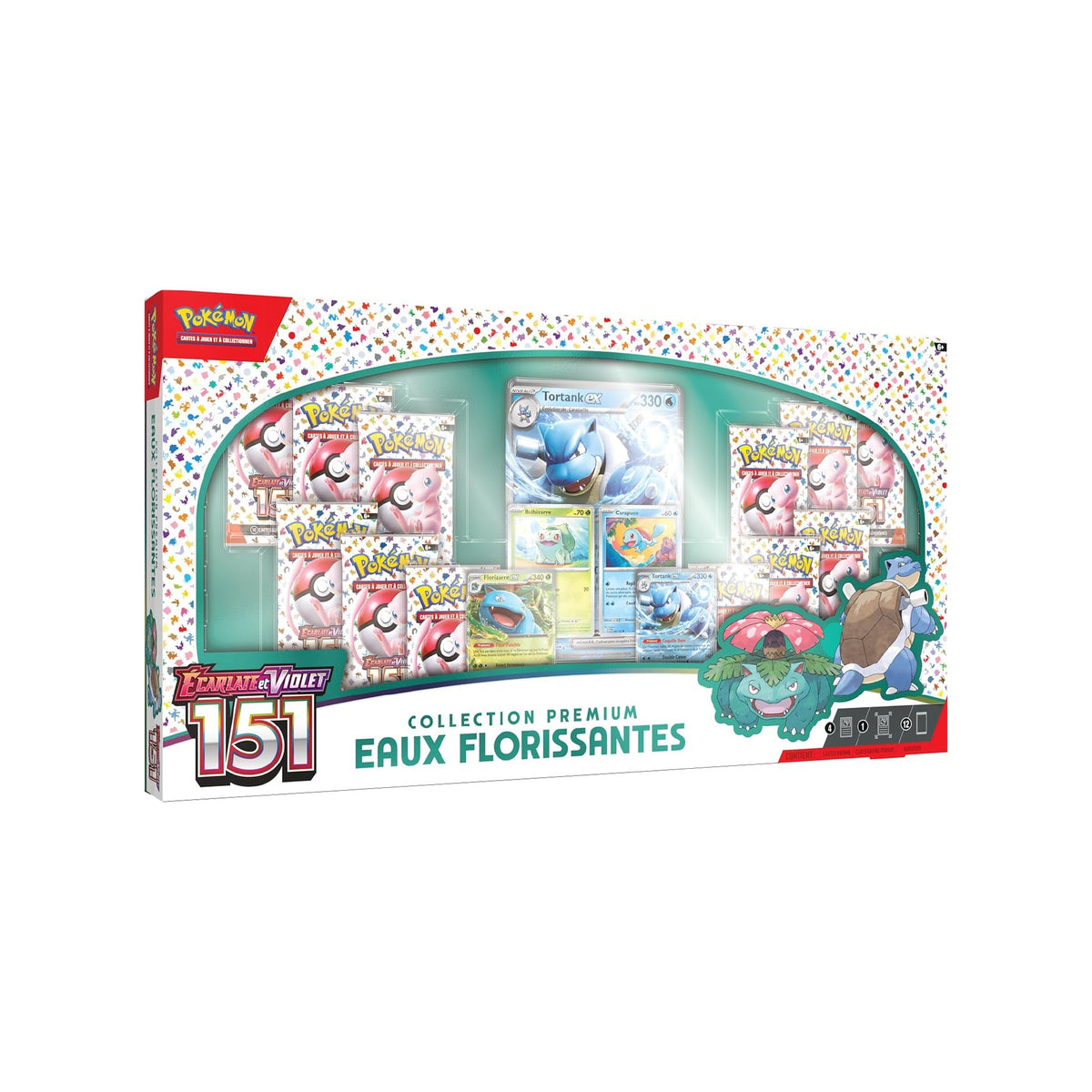 Coffret Collection Premium Pokémon 151 Eaux Florissantes français