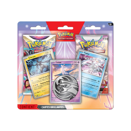 Duo Pack Pokémon EB11 + EV2 Latios, Zekrom, Palkia FR