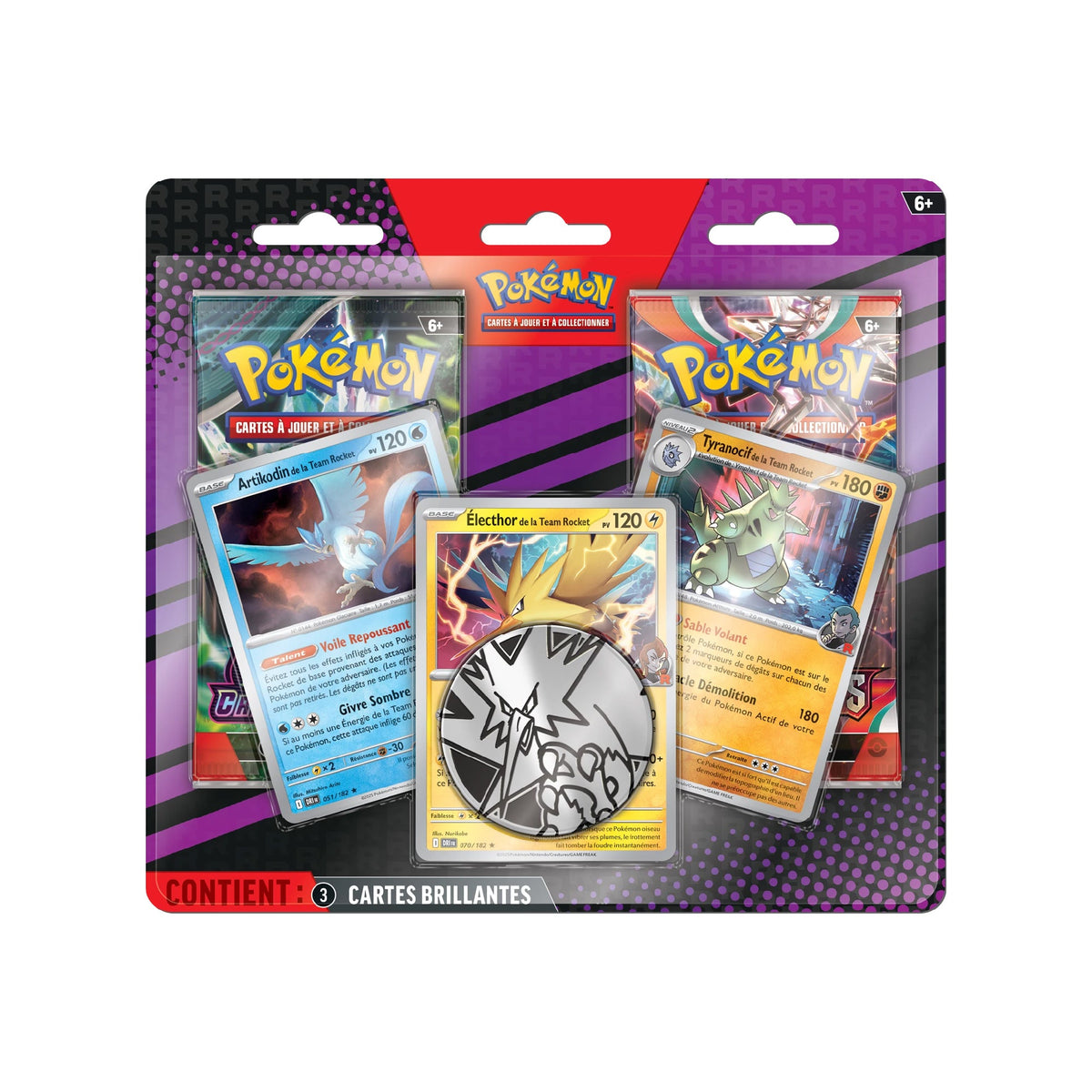 Duopack Pokémon EV3 EV6 Team Rocket