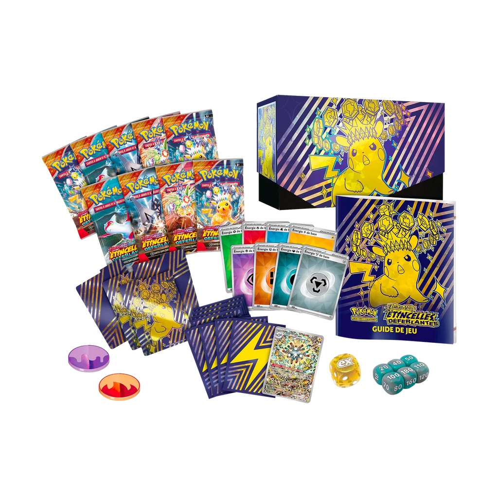Contenu du coffret ETB Étincelles Déferlantes EV08